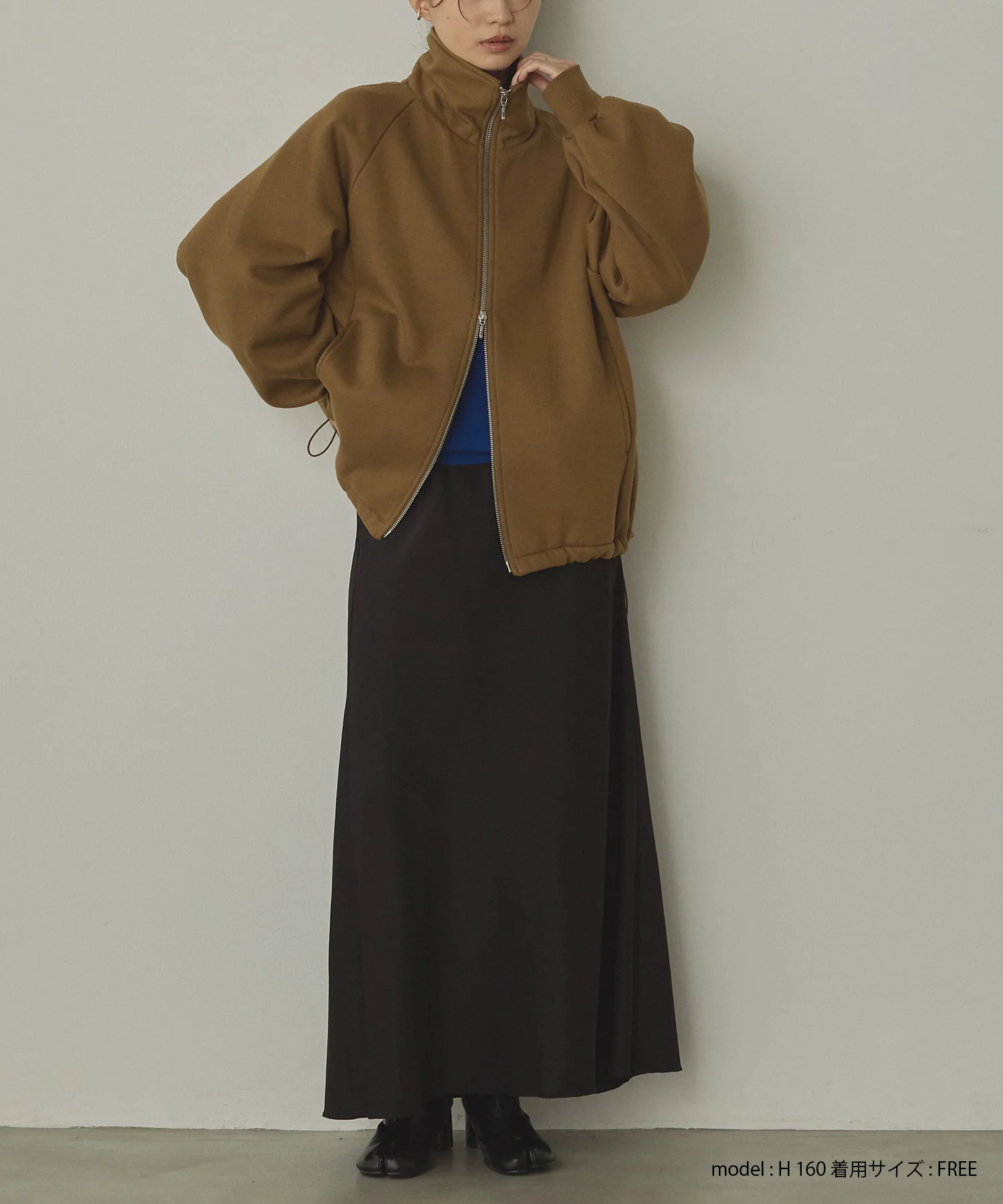 ビンテージサテン ナロースカート