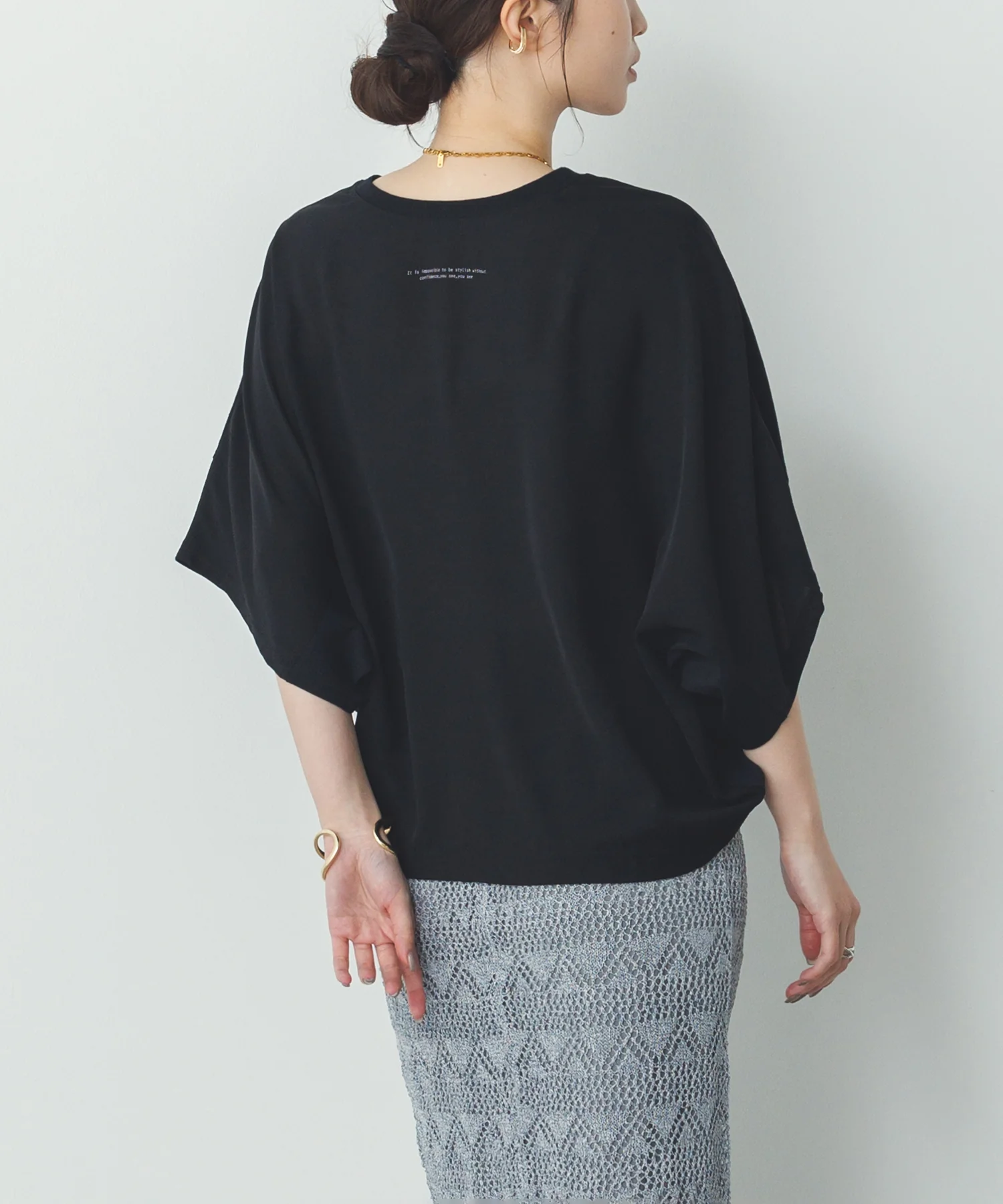 前後2WAY ドルマンTシャツ