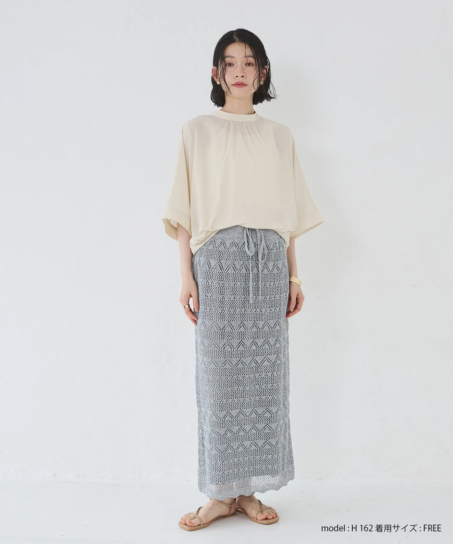 【接触冷感】ドルマンシャツ