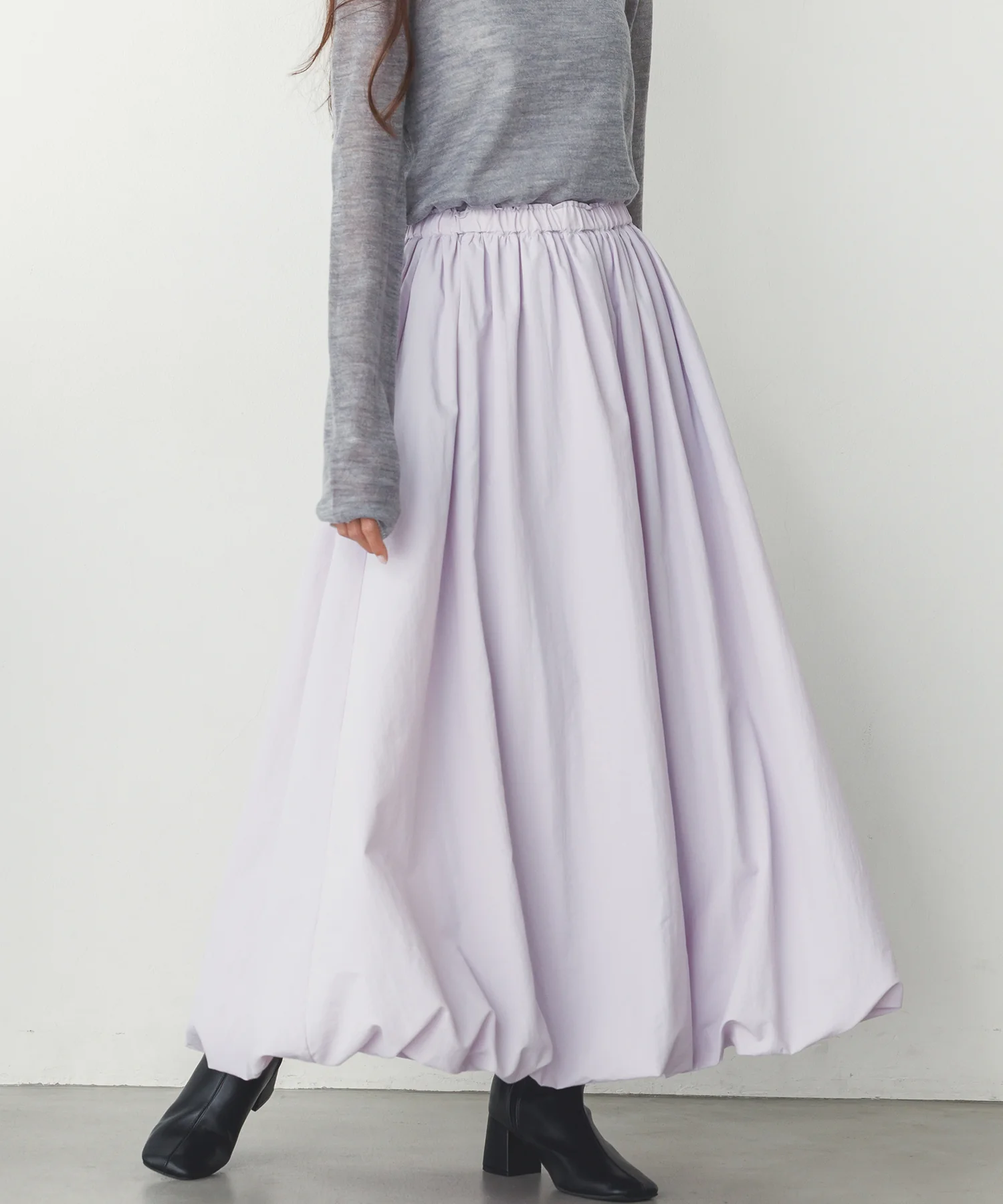 ナイロン バルーンスカート