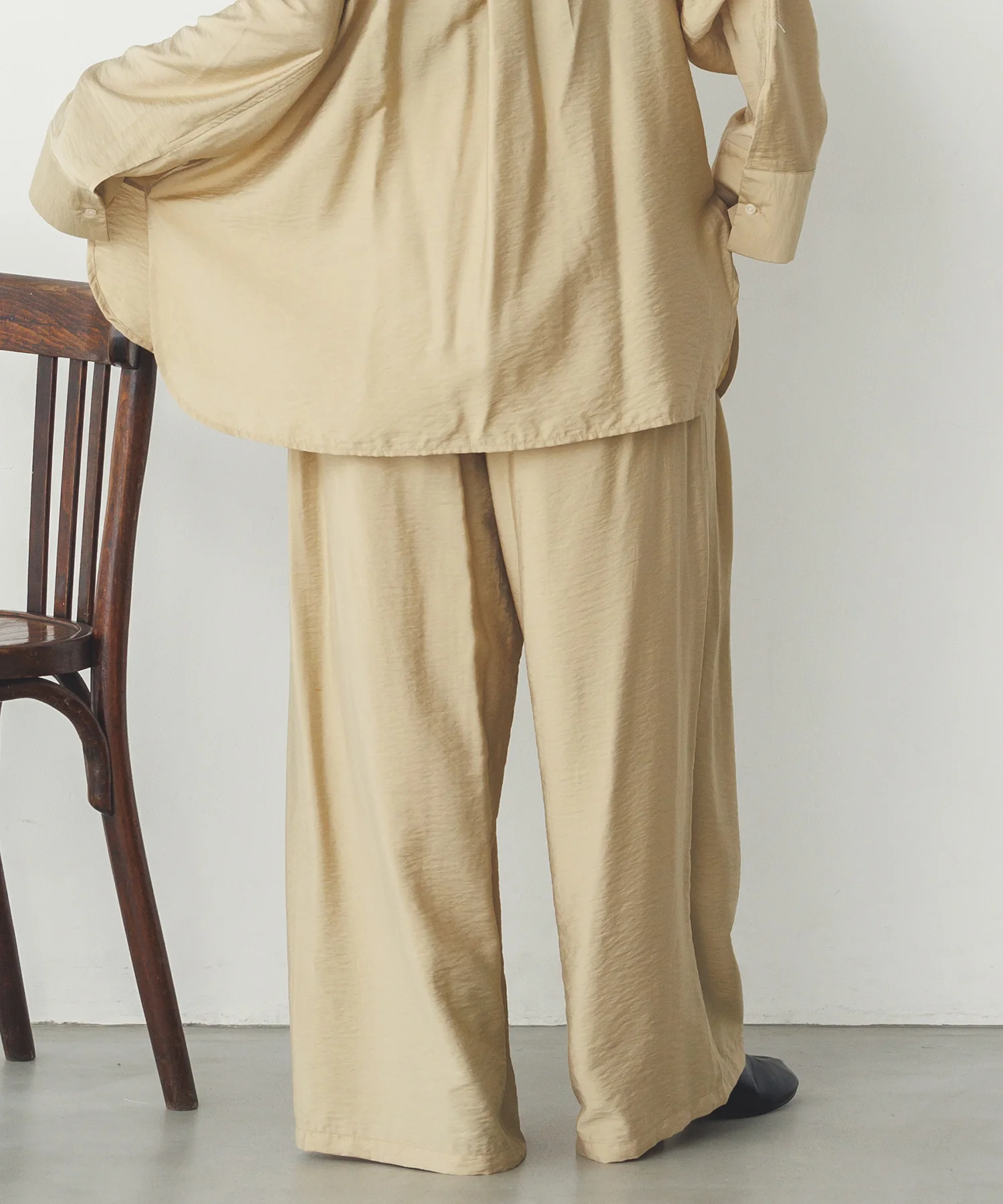 ヴィンテージクロス ワイドパンツ