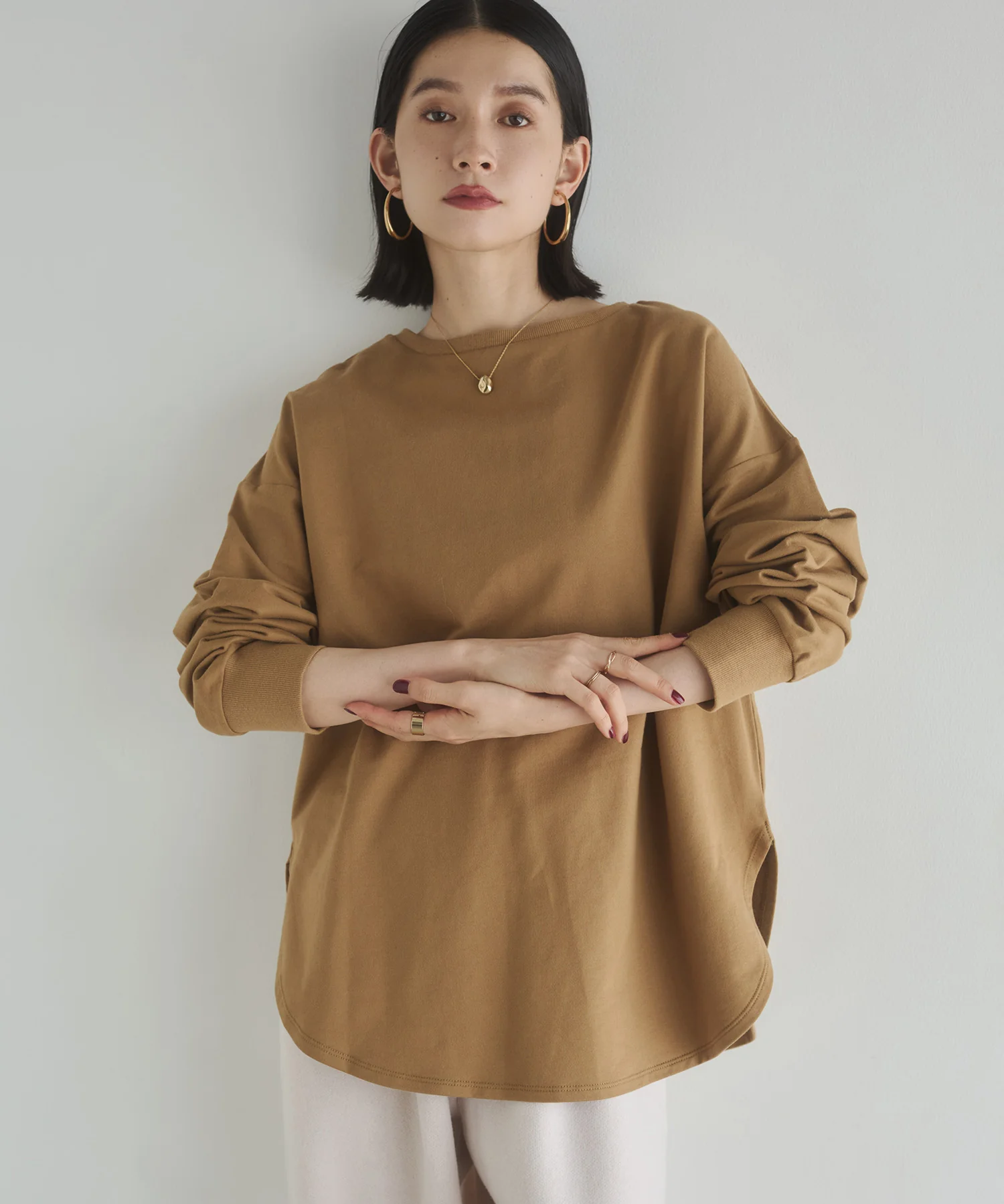 【WEB限定/別注】2WAY ハーフジップスウェット