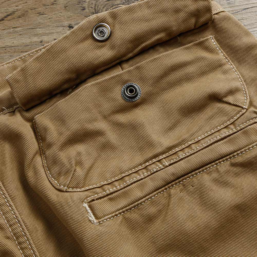 アメカジ　 超長綿ツイルチノパンツ