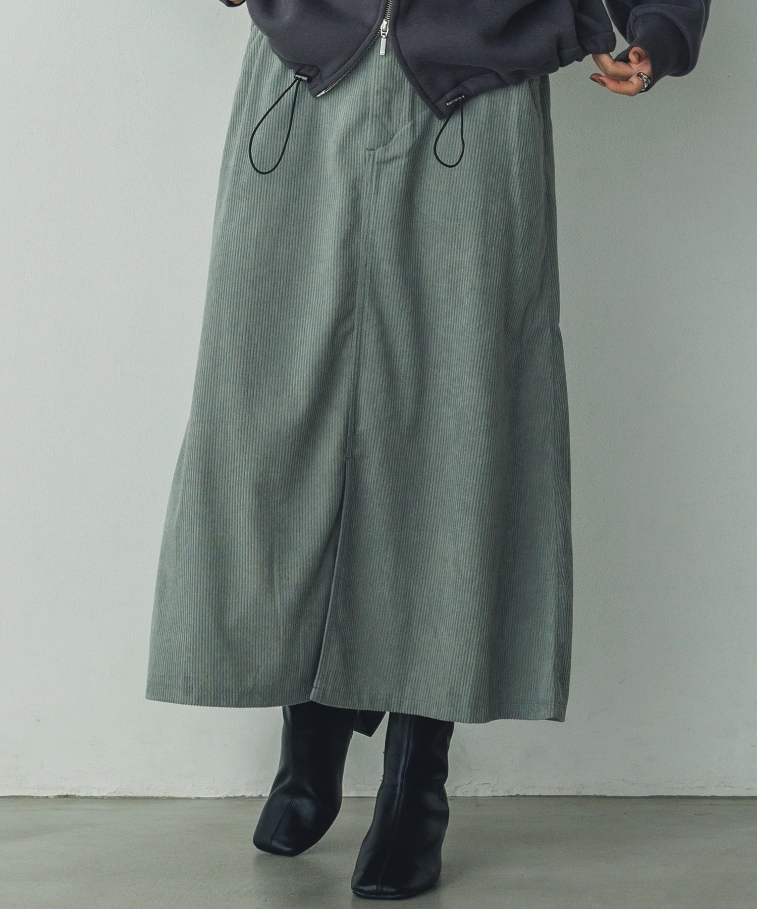 コーデュロイ ベイカースカート