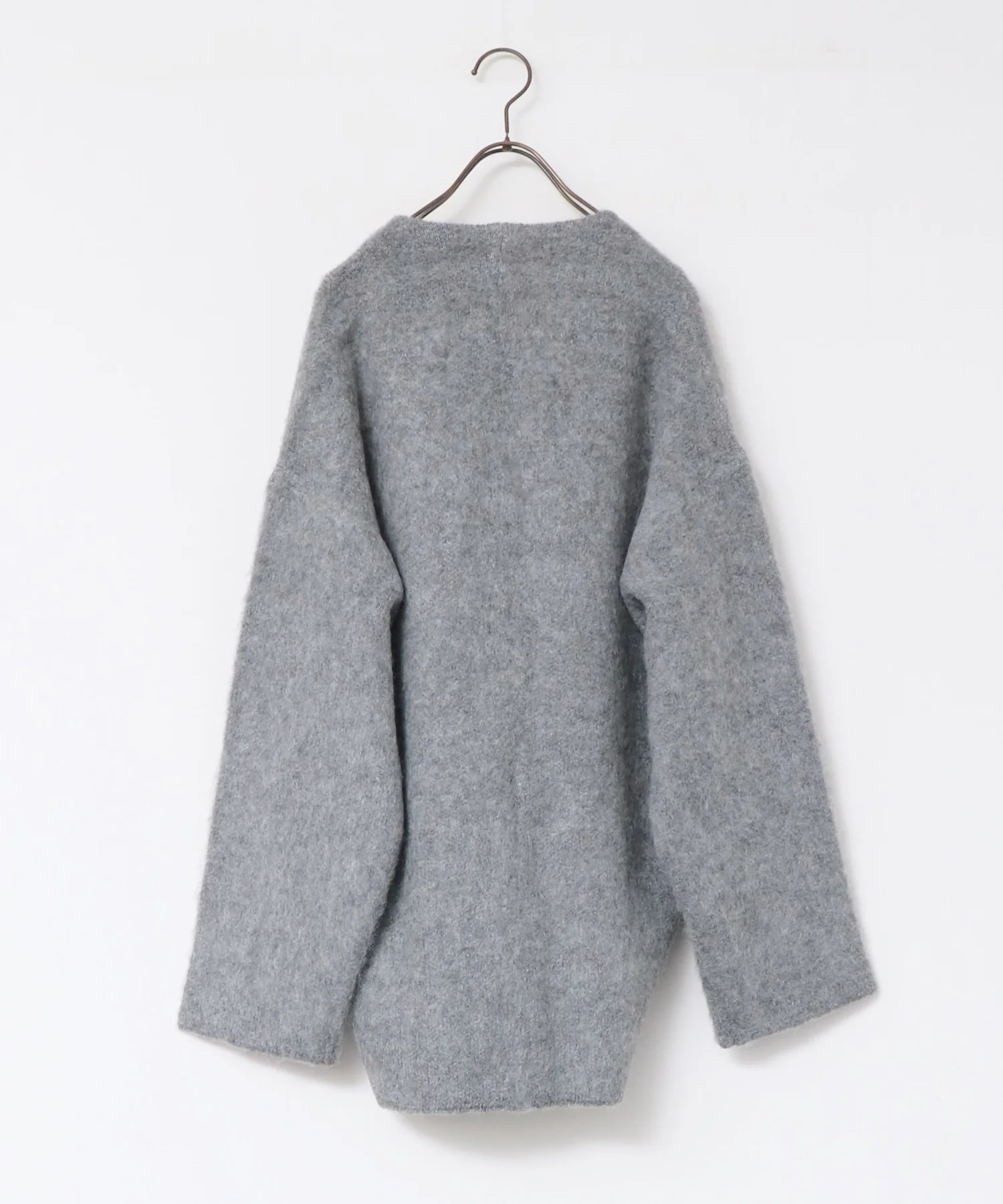 ダブルフェイス ニットコート