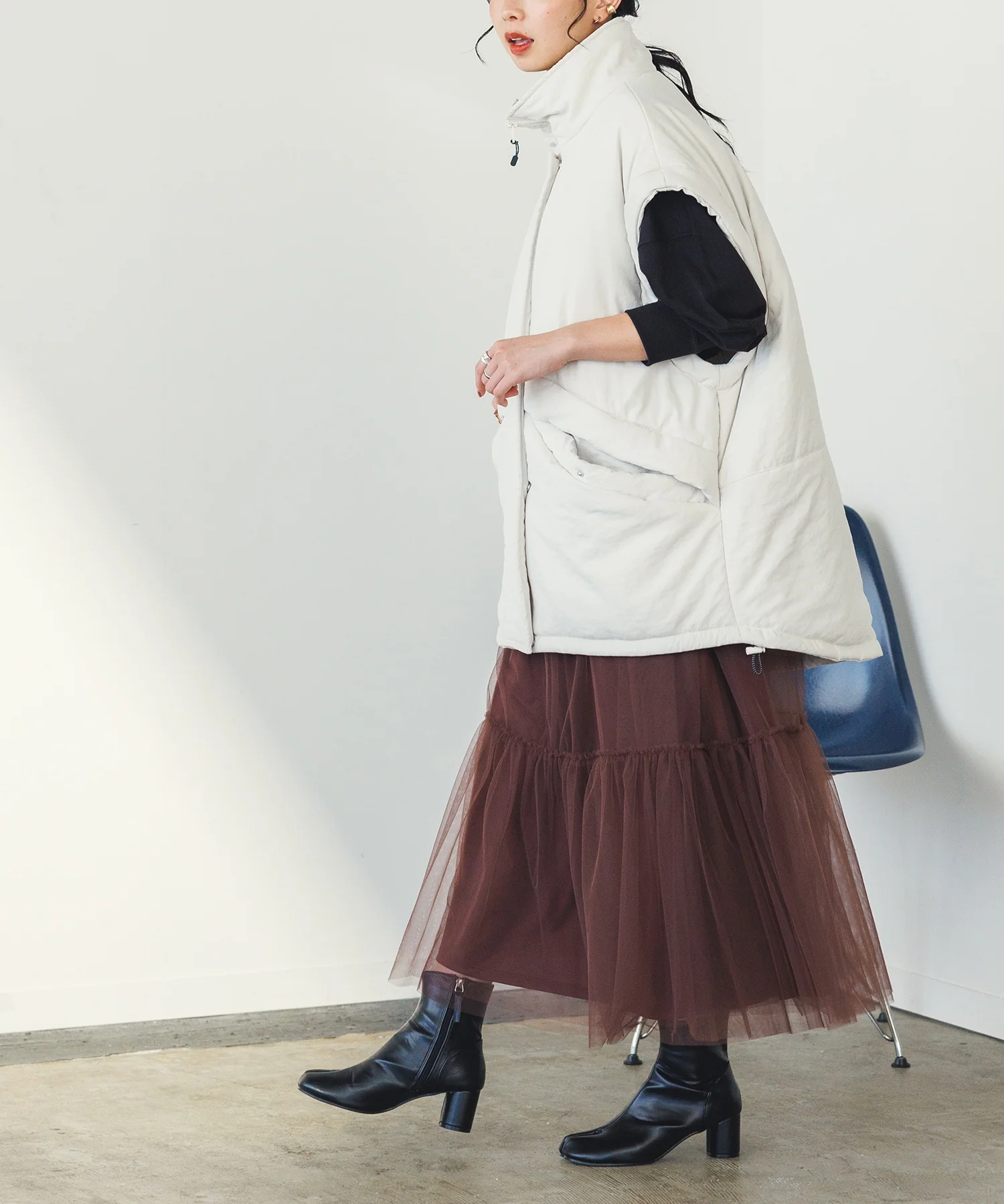 袖取り外しモッズコート