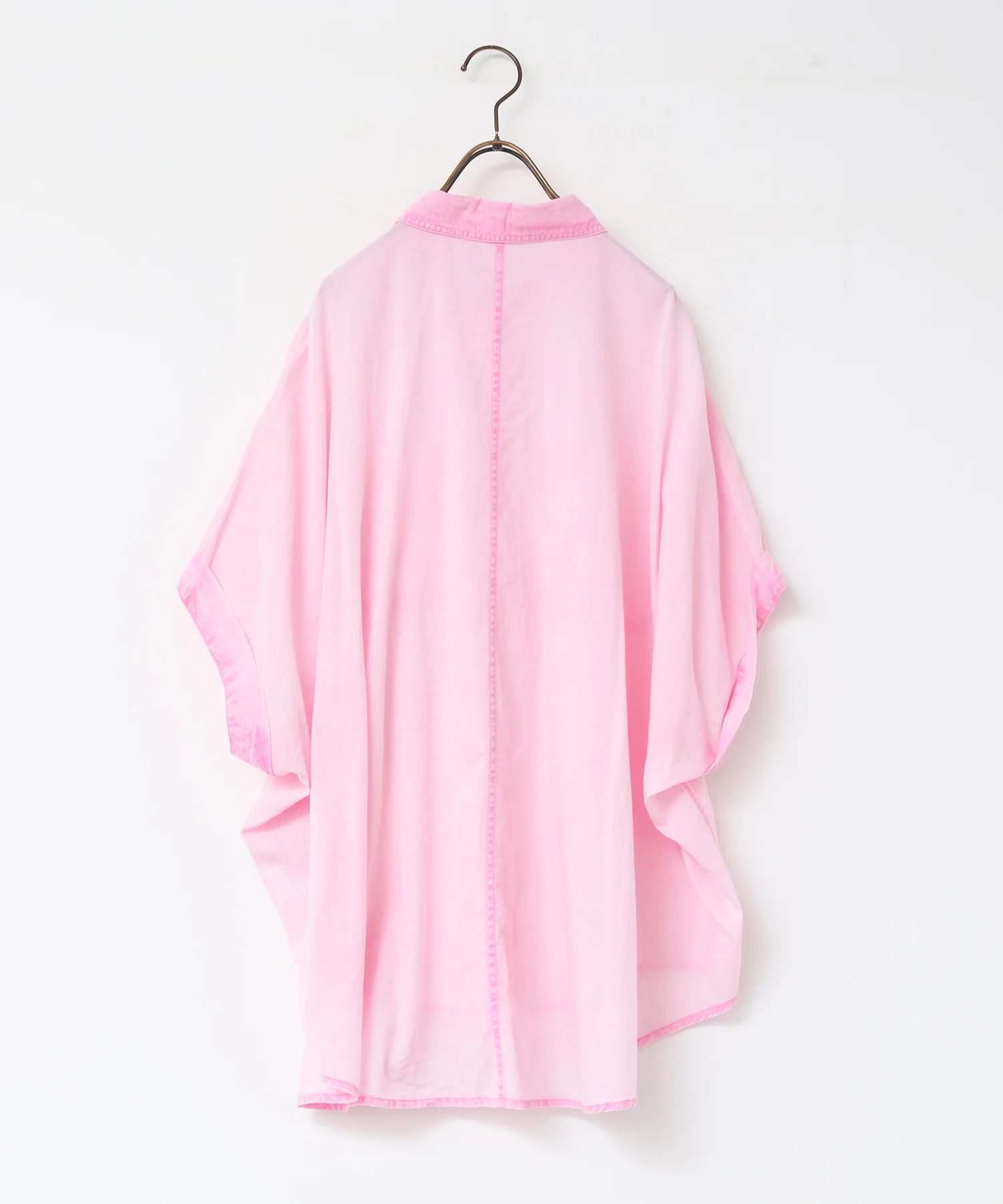 コットンボイル 半袖シャツ