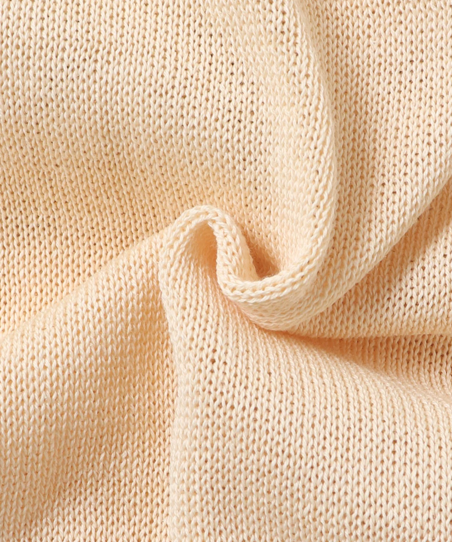 ペーパーライクシアー ロゴプリントニット