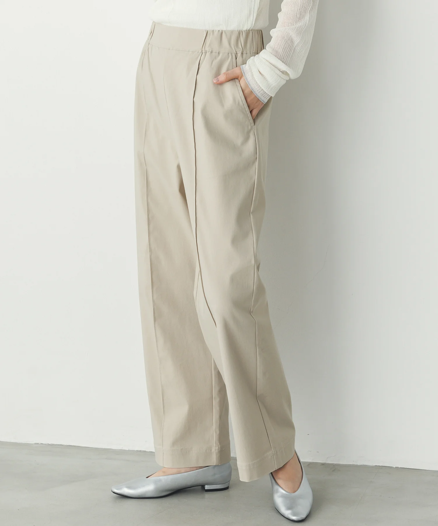 【ストレッチ】バリラク ストレートパンツ