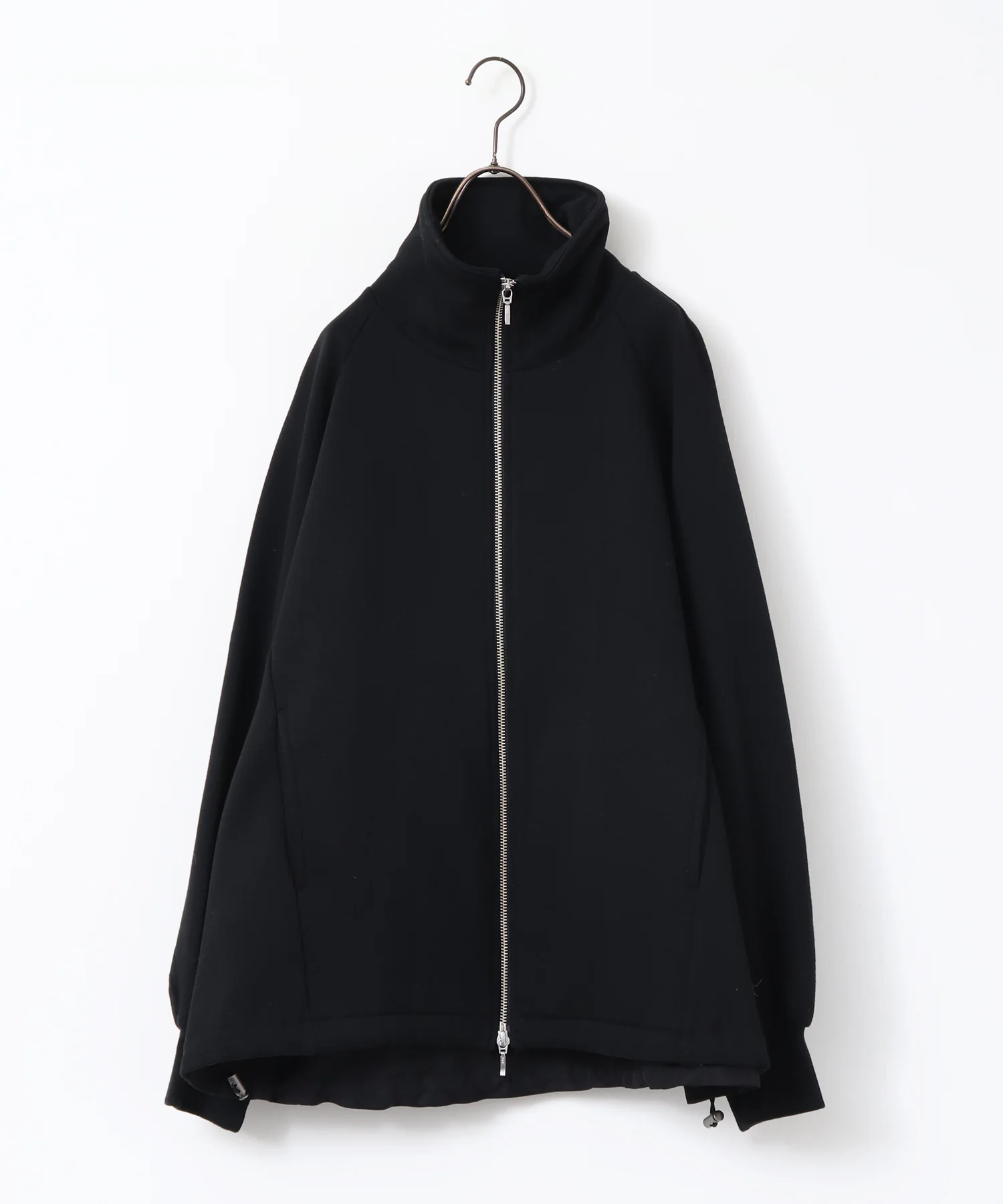 裏起毛 Wジップブルゾン