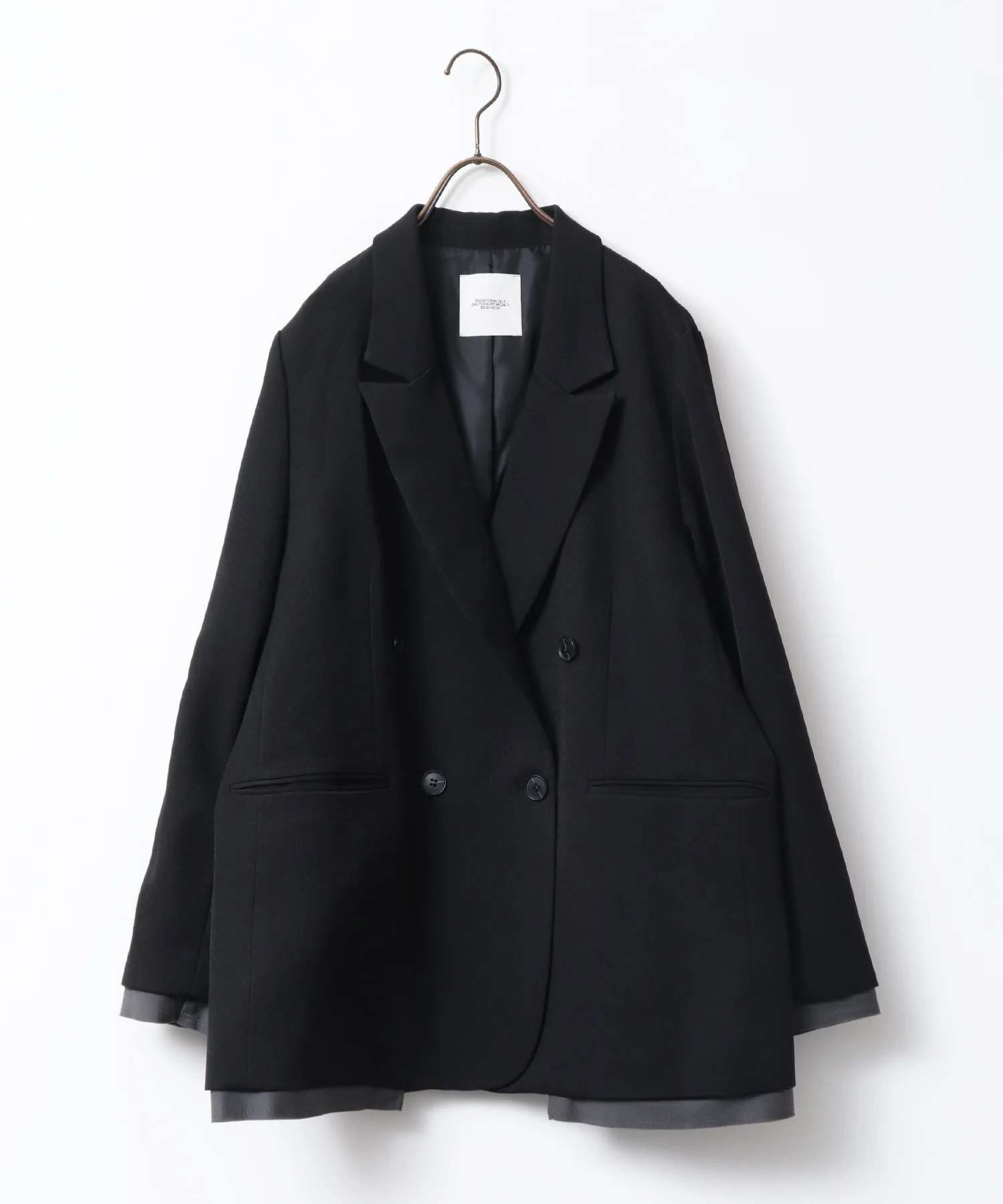 ストライプ ダブルジャケット