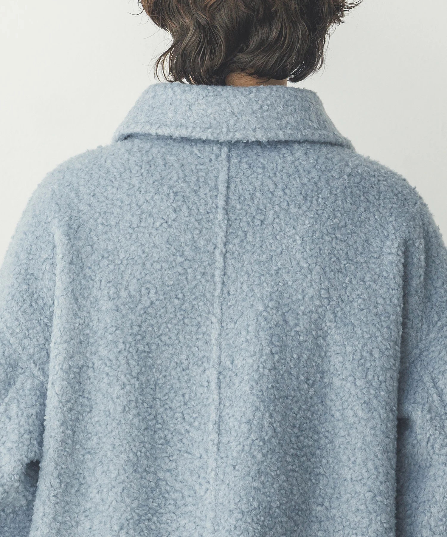 ブークレ ミドルシャツコート