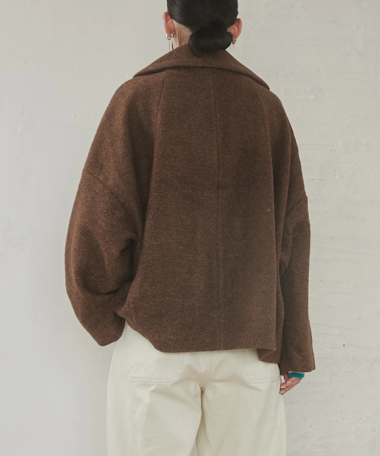 ミニブークレ オーバージャケット