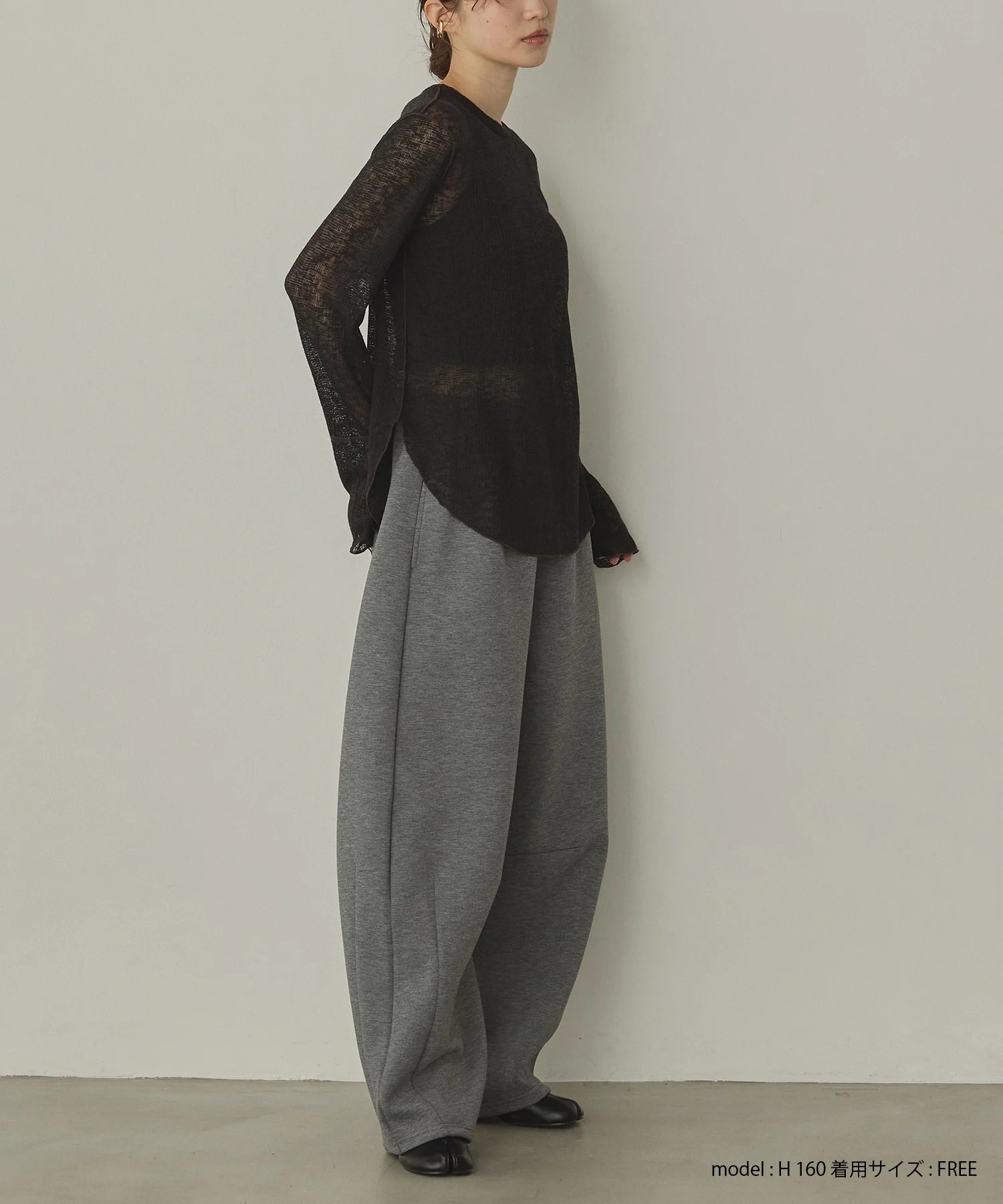 【新色追加】配色メロウ シアートップス