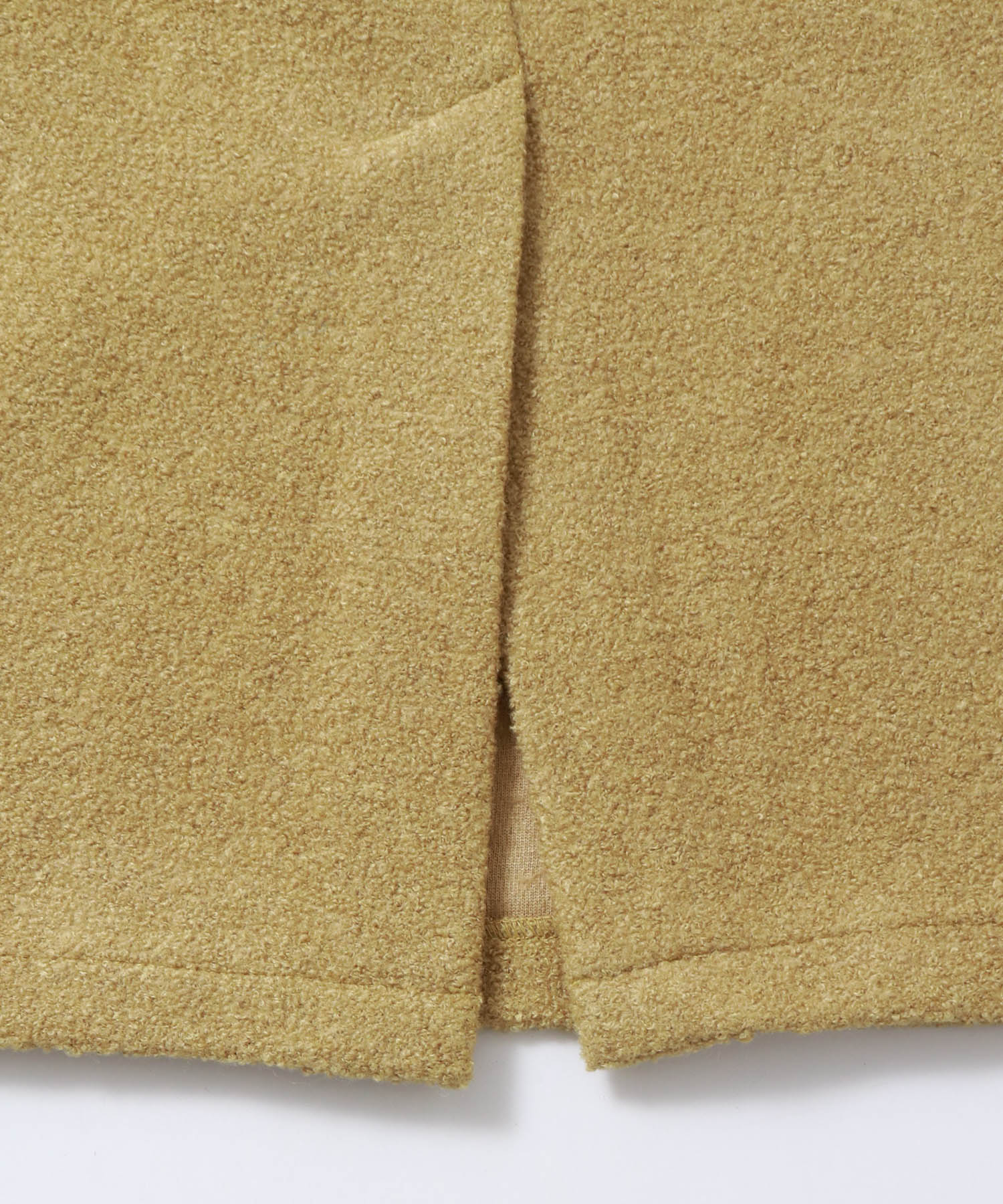 ミニブークレ ロングスカート