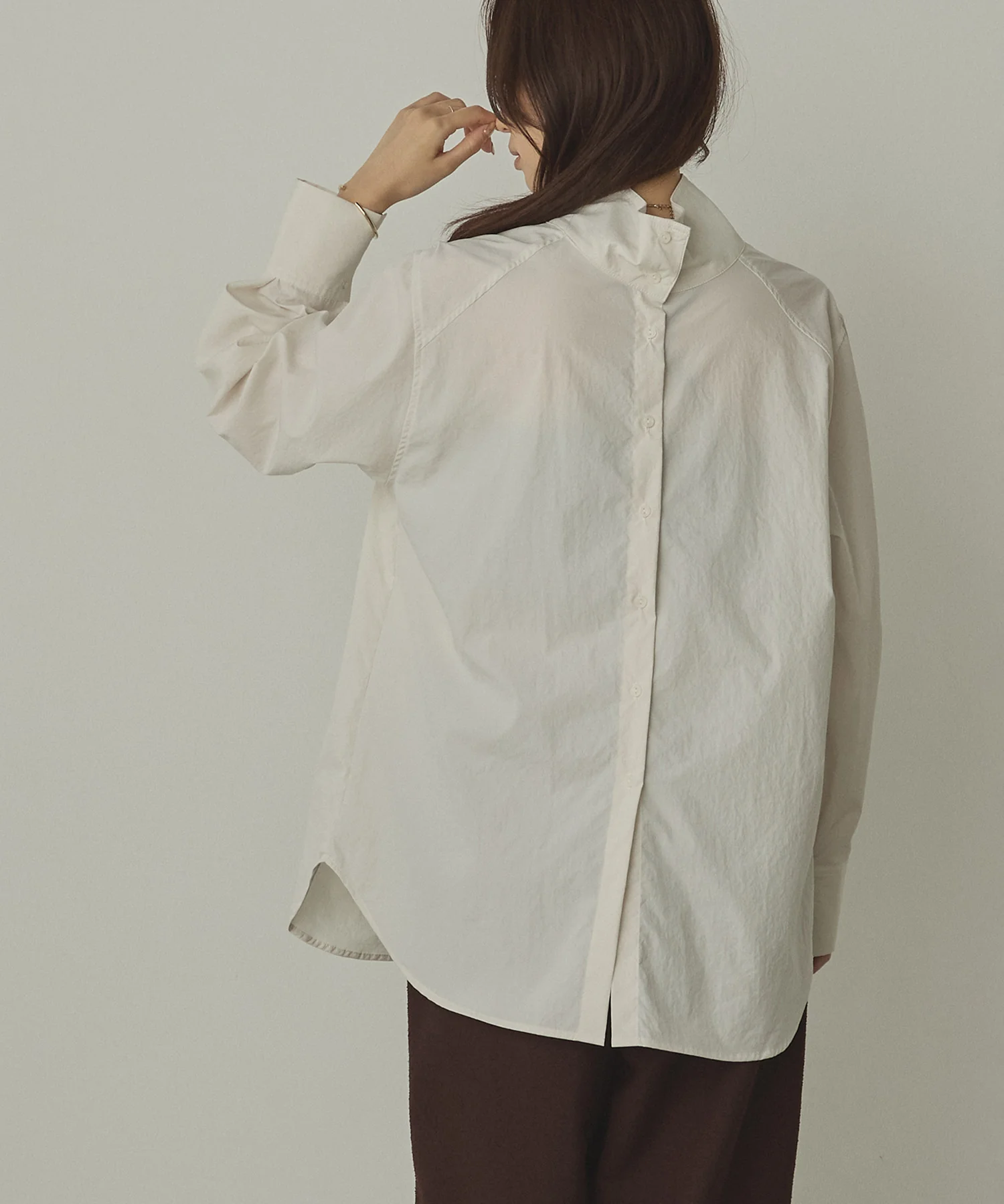 2WAY ハイネックシャツ