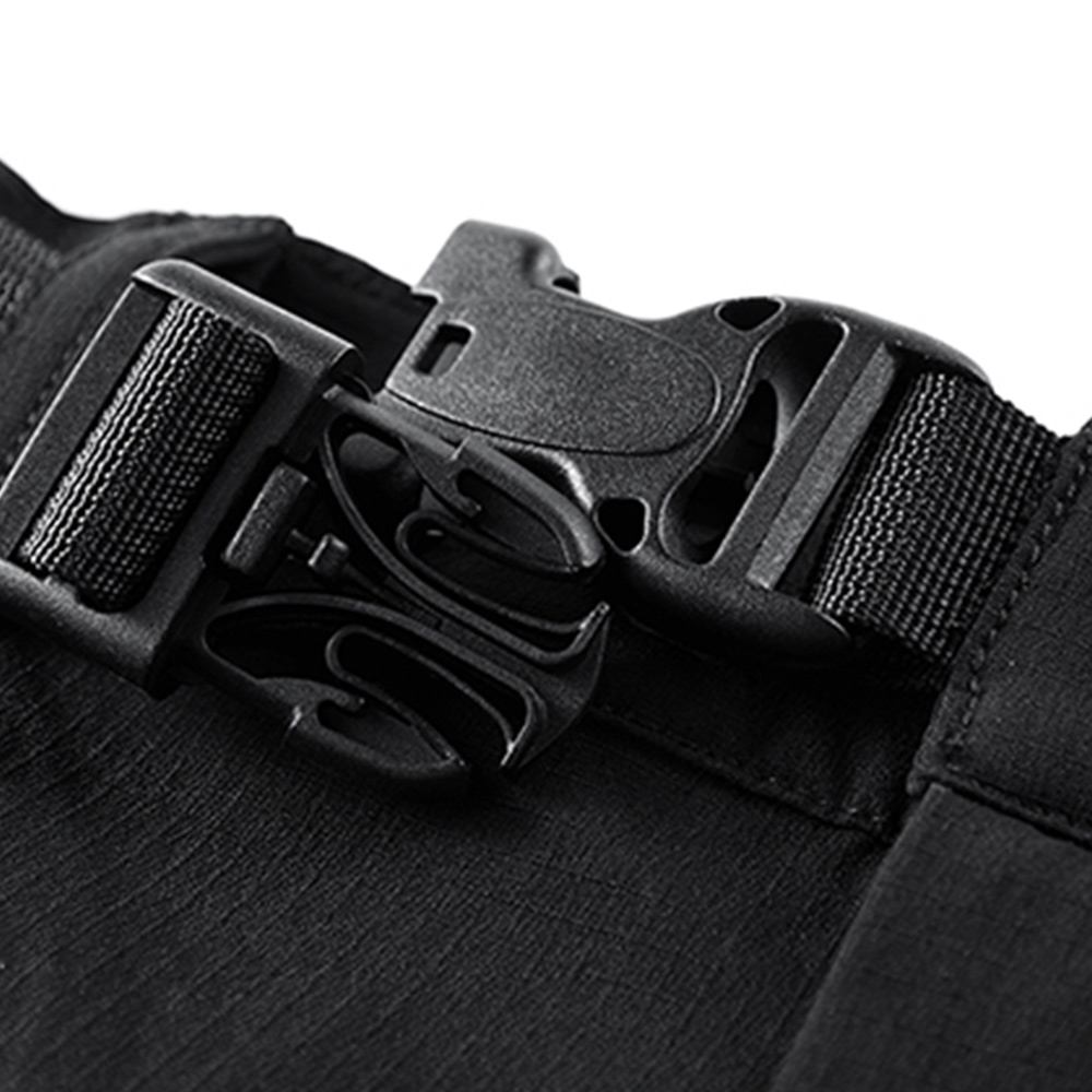 防水・耐引裂　取り外し可能なグログランテープ付き パラシュートパンツ