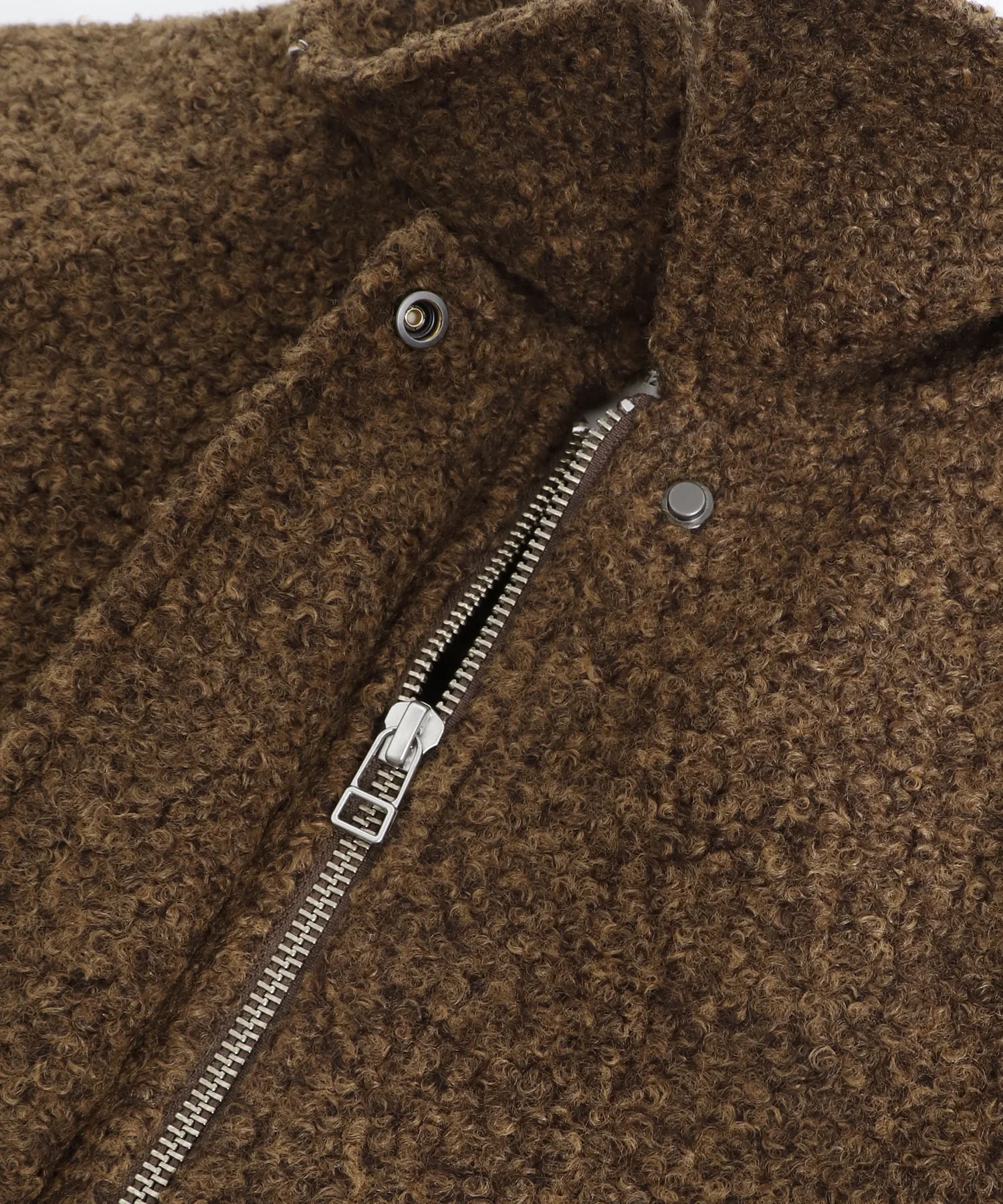 くるくるブークレ ショートブルゾン