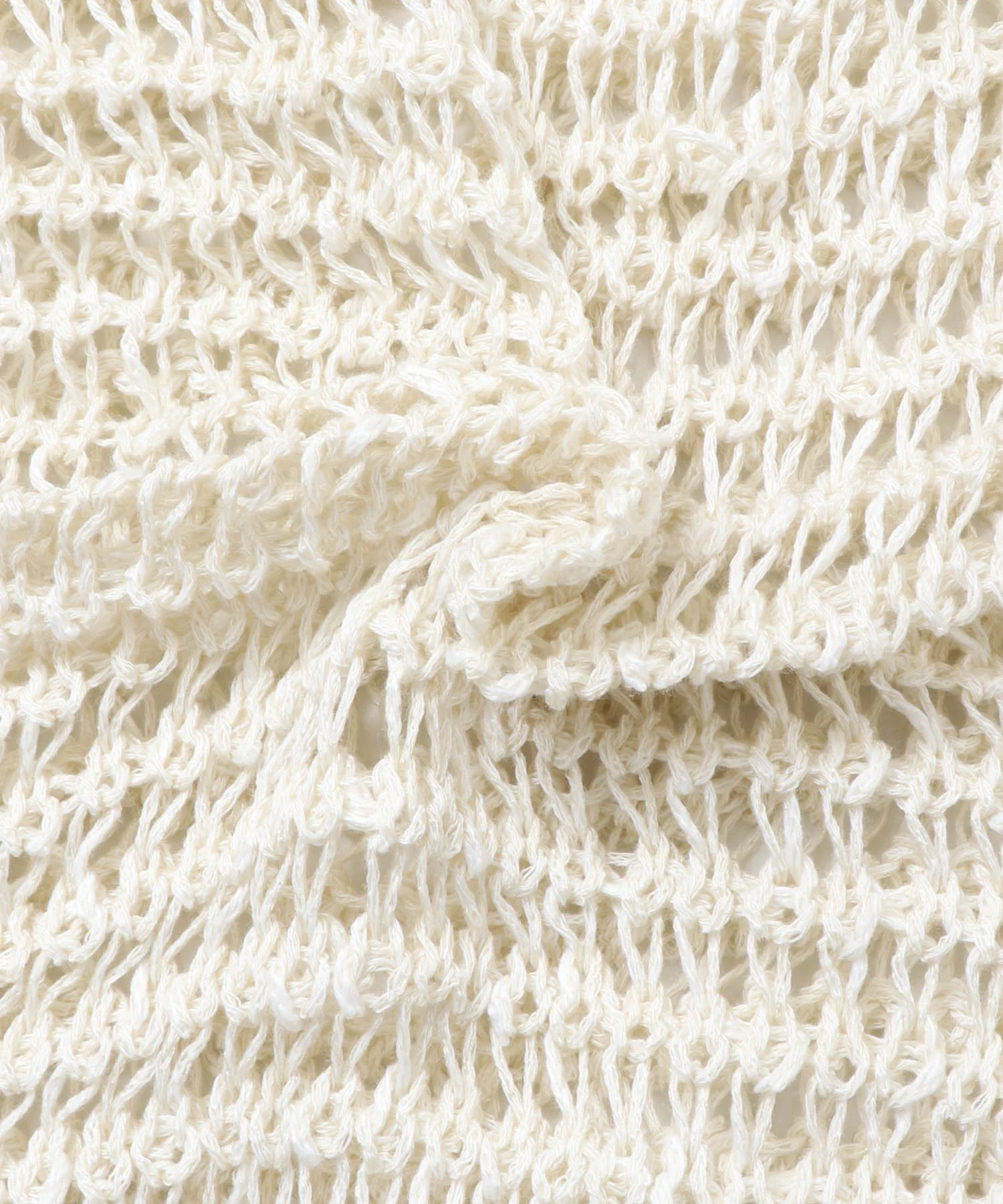 透かし編み ゆるニットタンクトップ