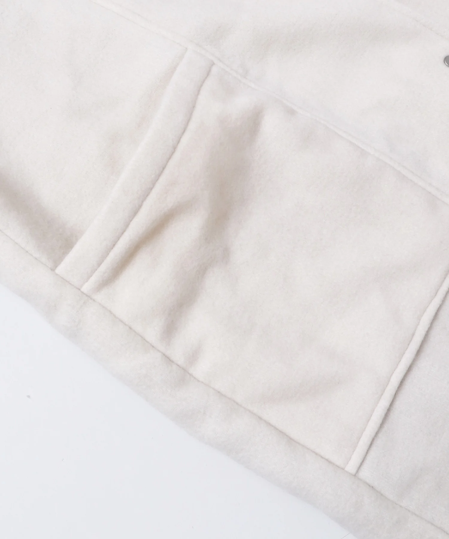 杢ヘリンボーン スタンドカラーコート