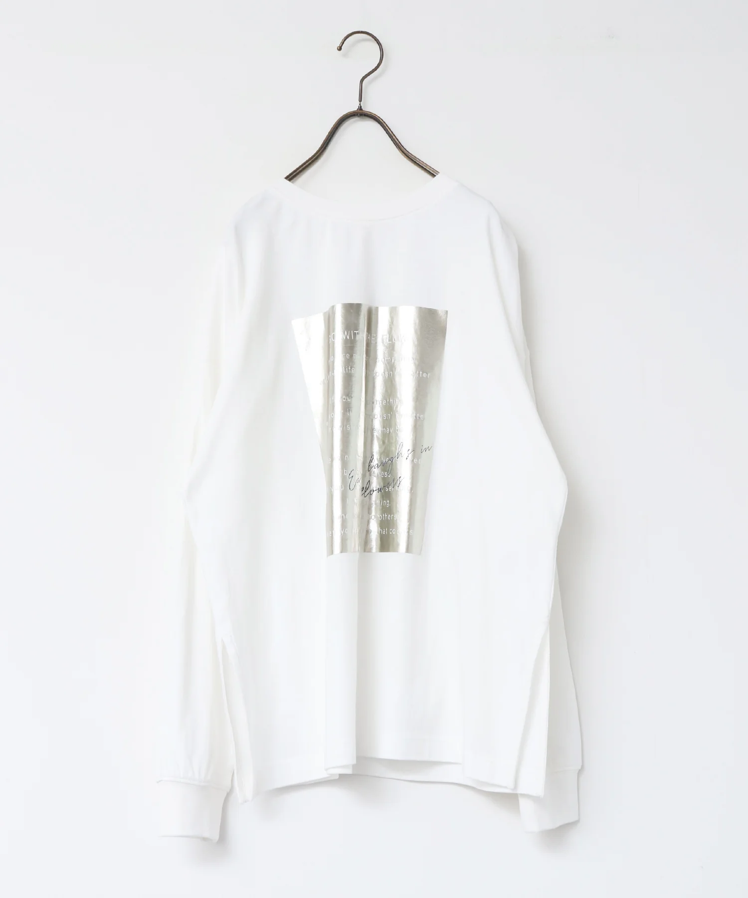 箔プリント ロンT