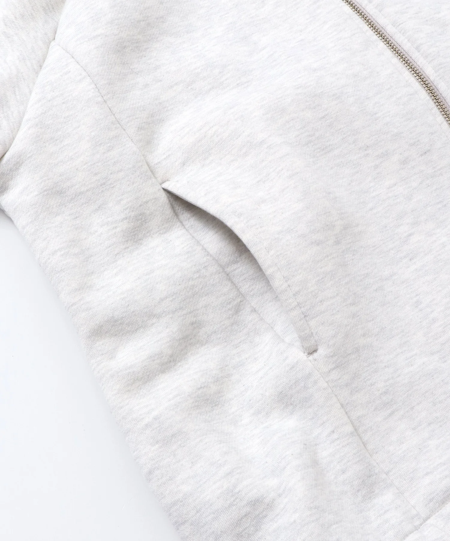 裏起毛 Wジップブルゾン