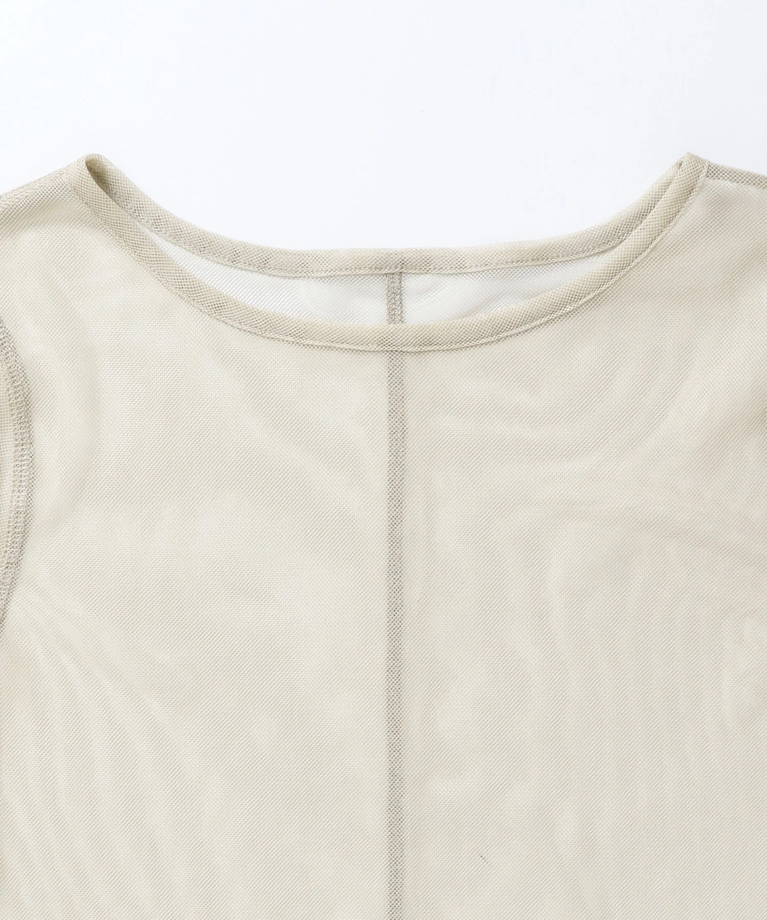 【WEB限定/別注】リバーシブルパワーネット クルーネックシアートップス