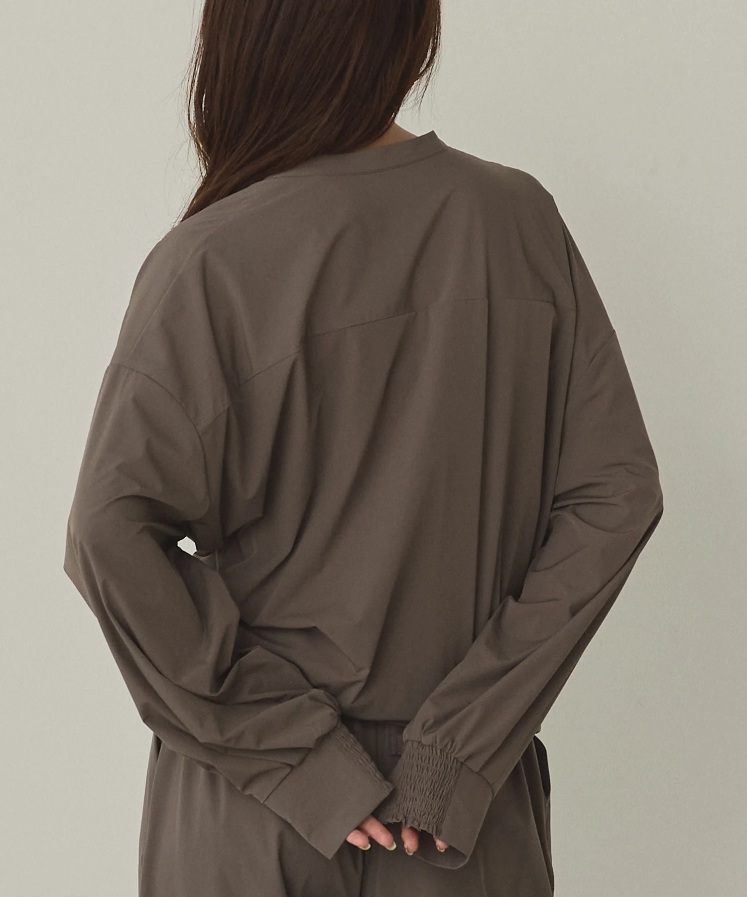 【新色追加】【接触冷感】2WAY カシュクールシャツ