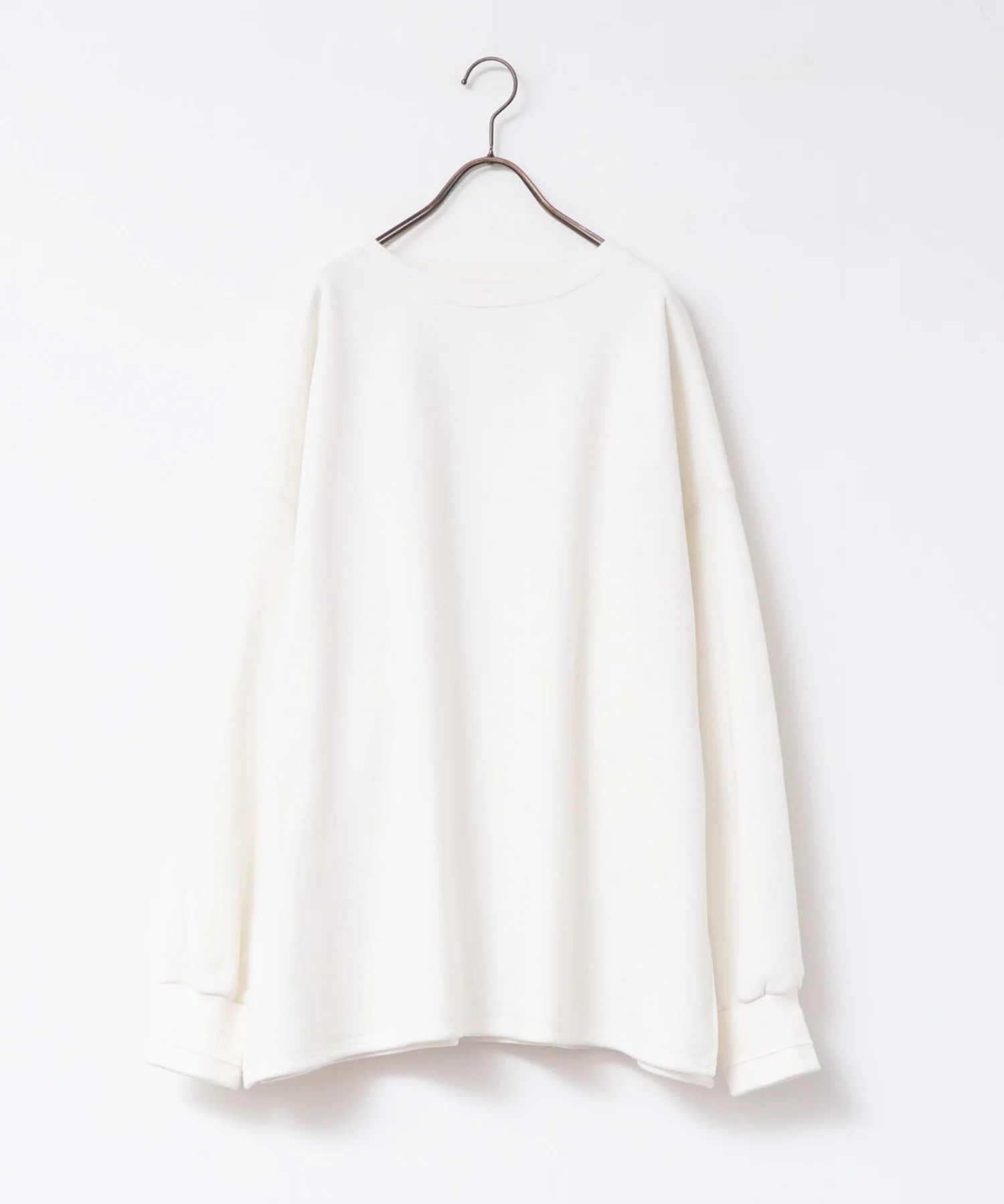 裏起毛オーバーサイズスウェット