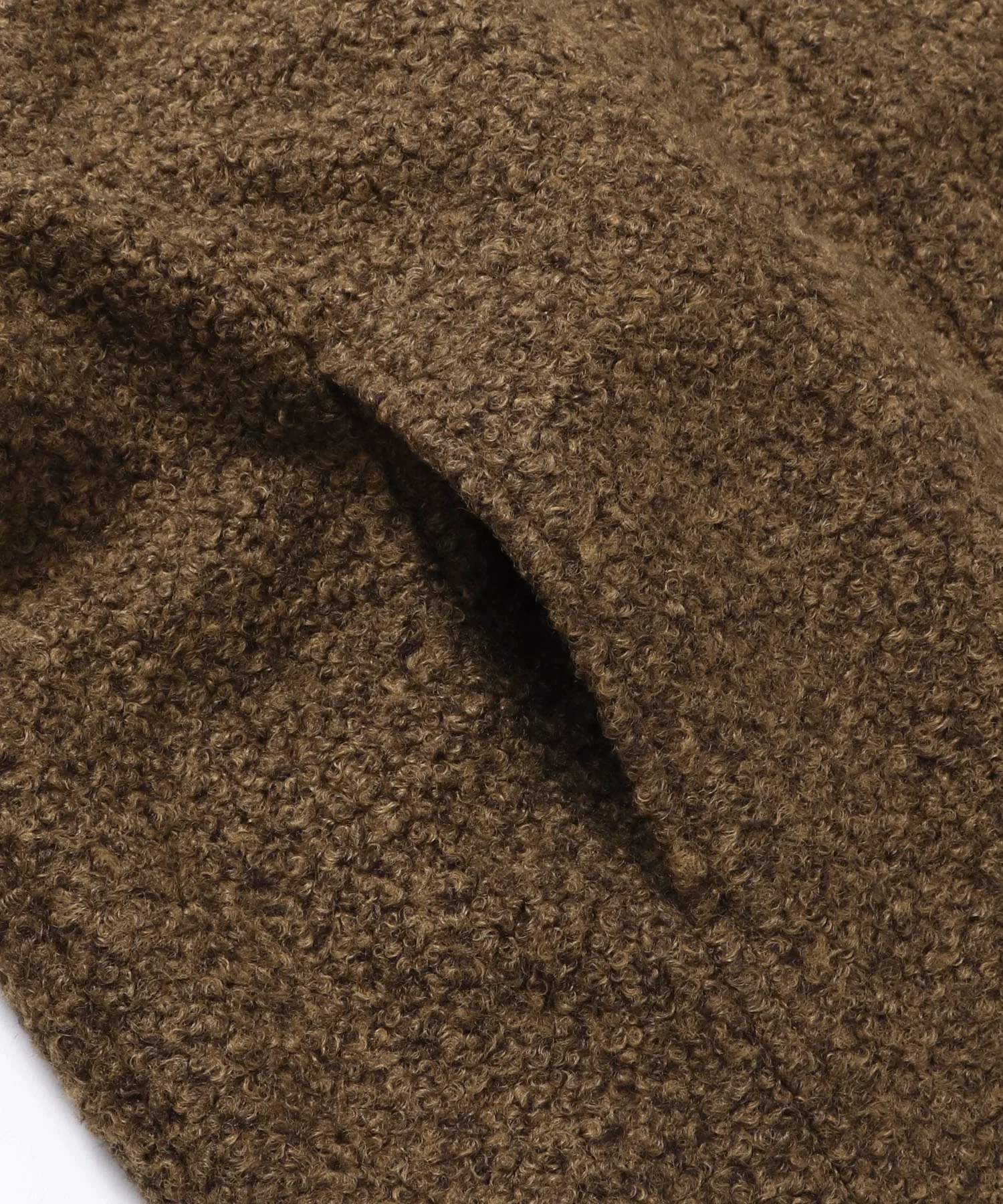 くるくるブークレ ショートブルゾン