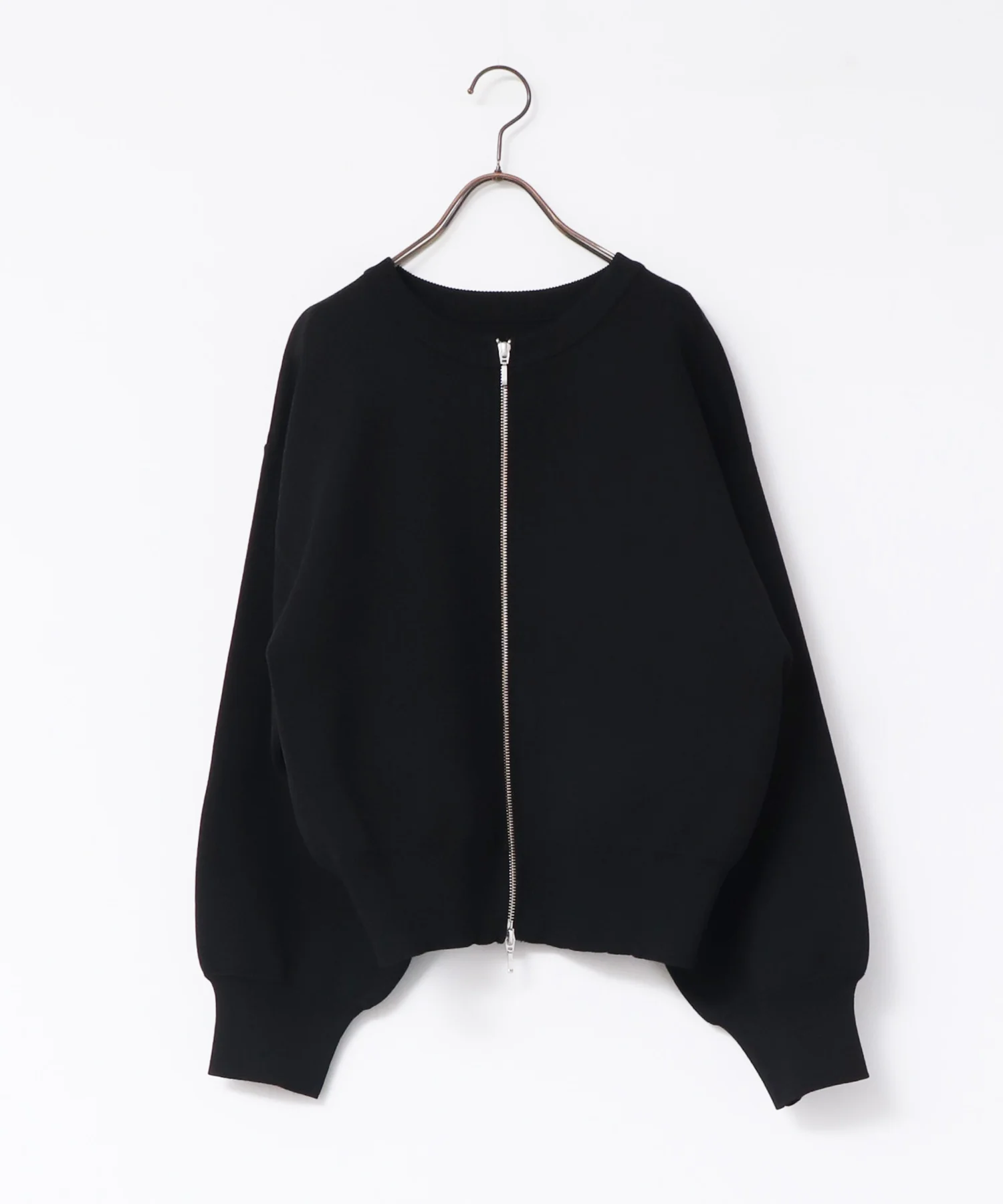 【WEB限定/別注】ジップショートカーディガン