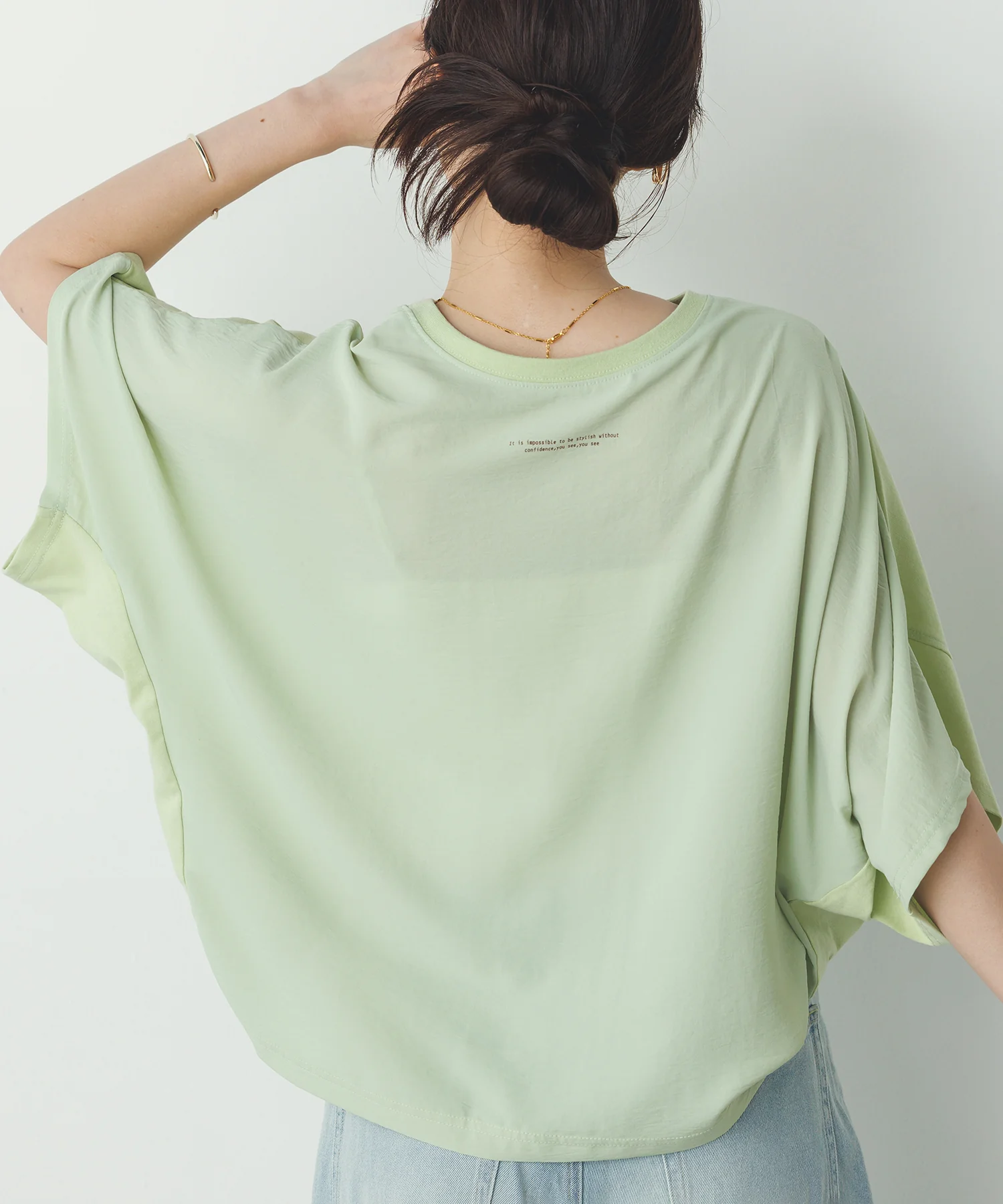 前後2WAY ドルマンTシャツ