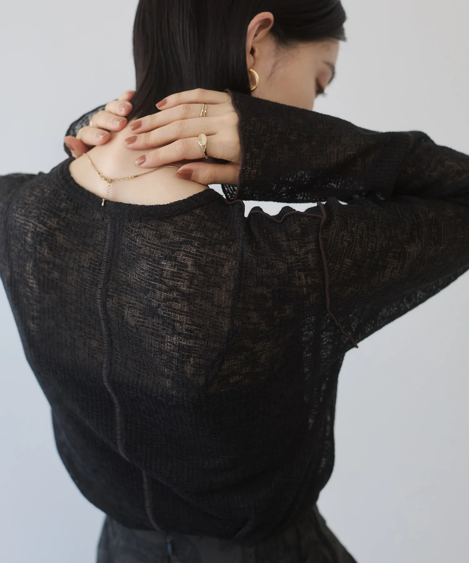 【新色追加】配色メロウ シアートップス