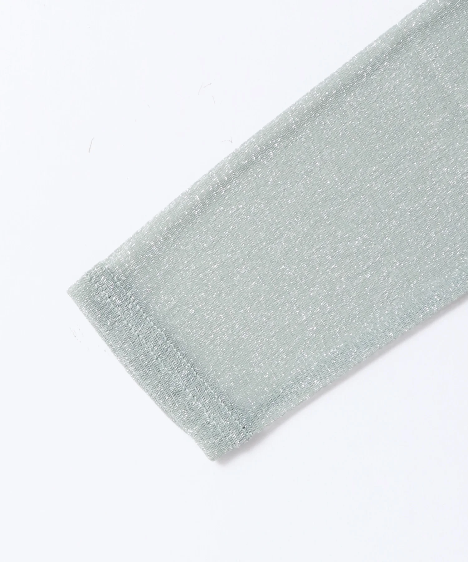 【新色追加】ラメシアー ハイネックトップス