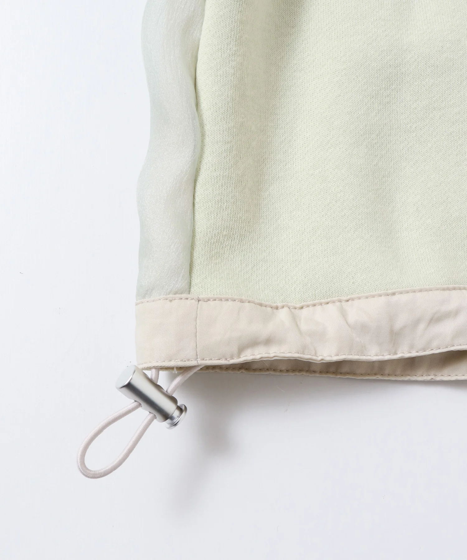 バックシアー 裏起毛バルーンスウェット