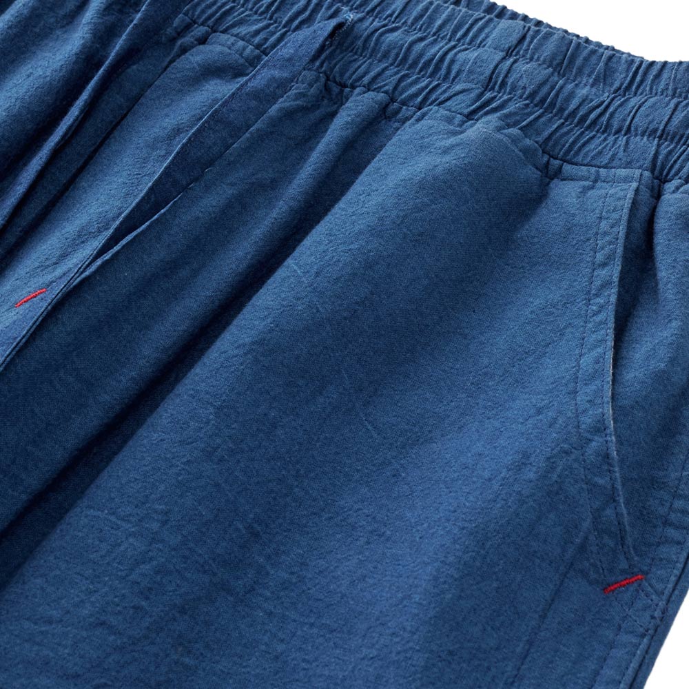 藍染 メンズコットンワイドパンツ