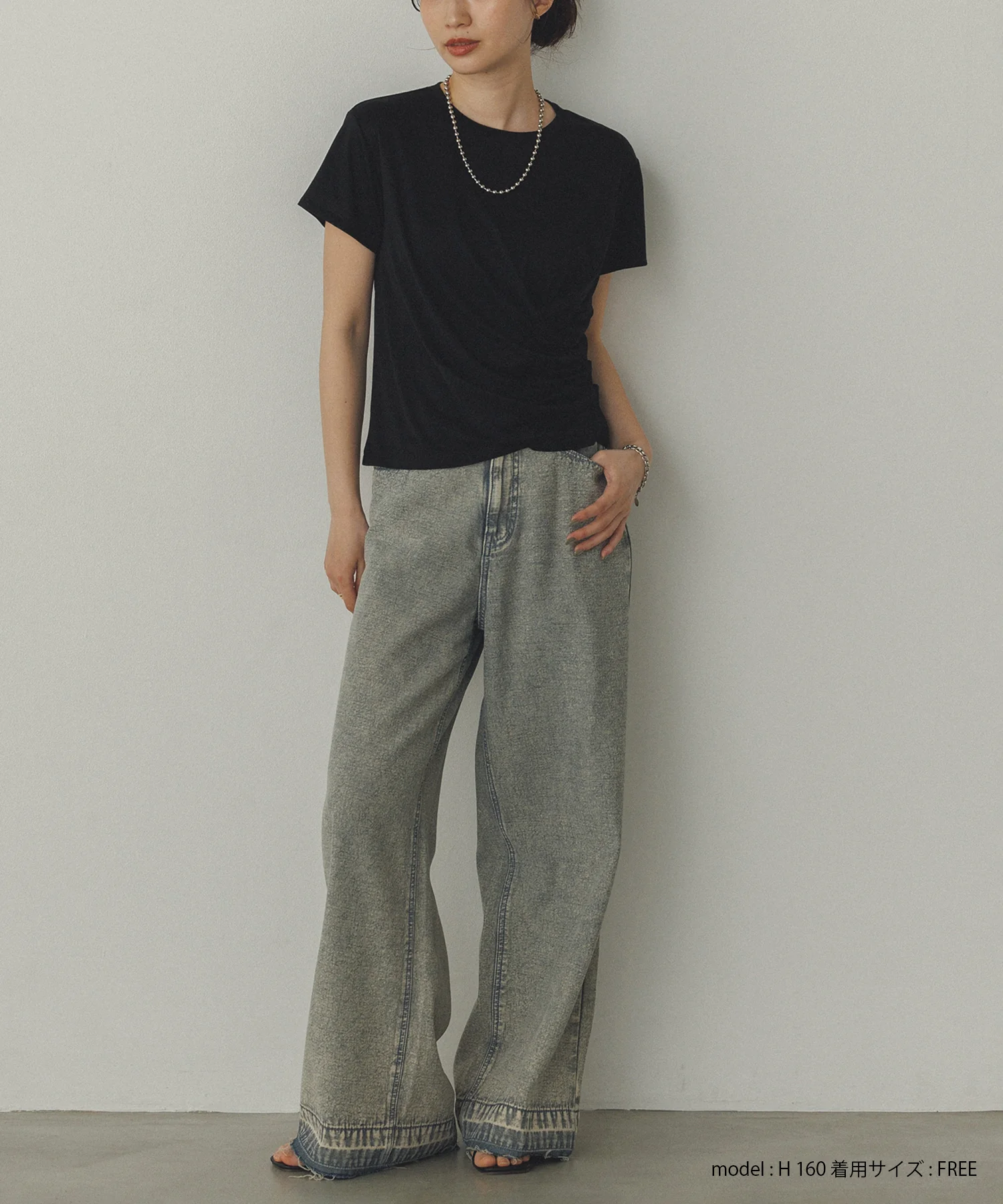 ドレープ デザイントップス