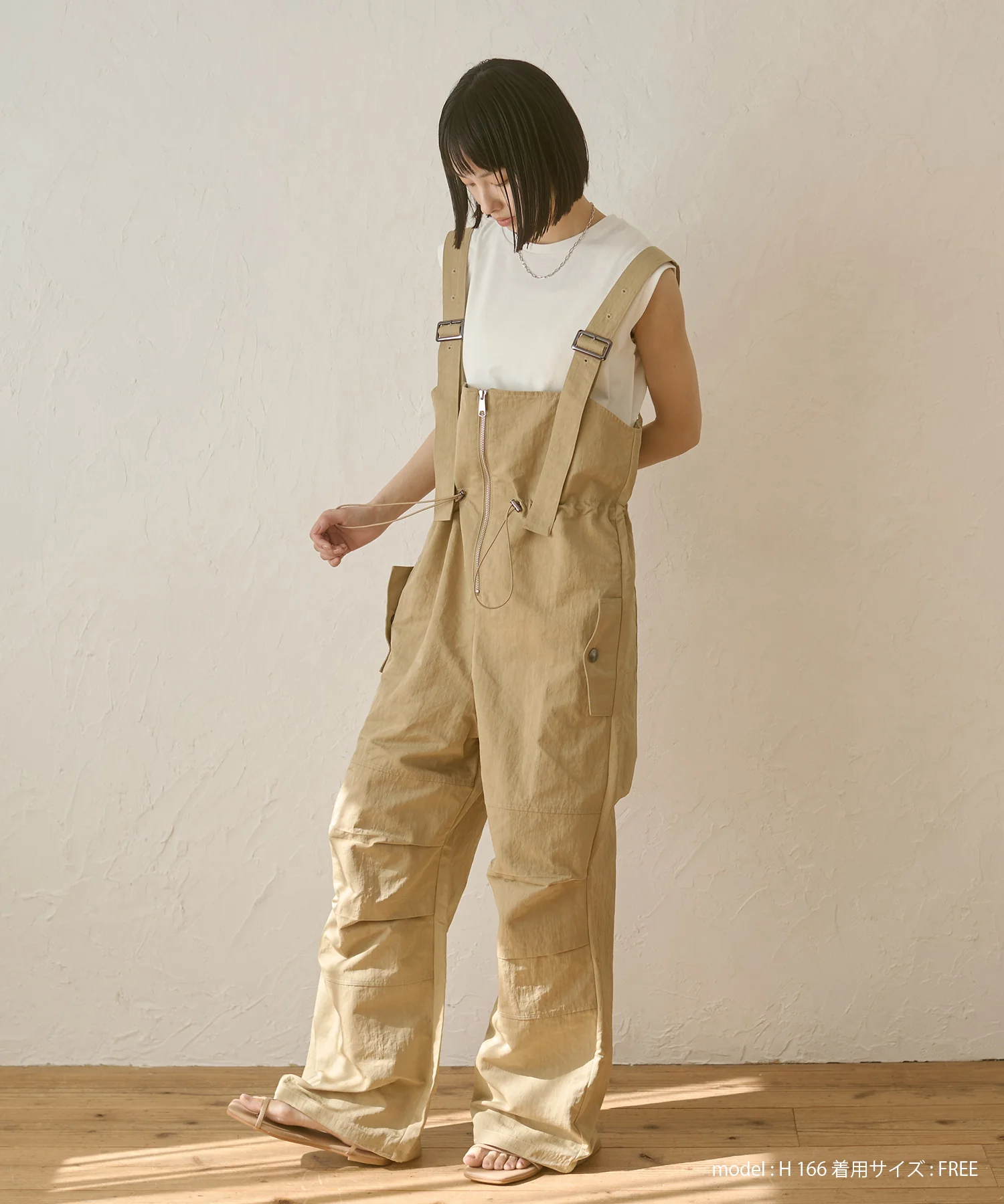 【新色追加】ベーシックノースリーブトップス