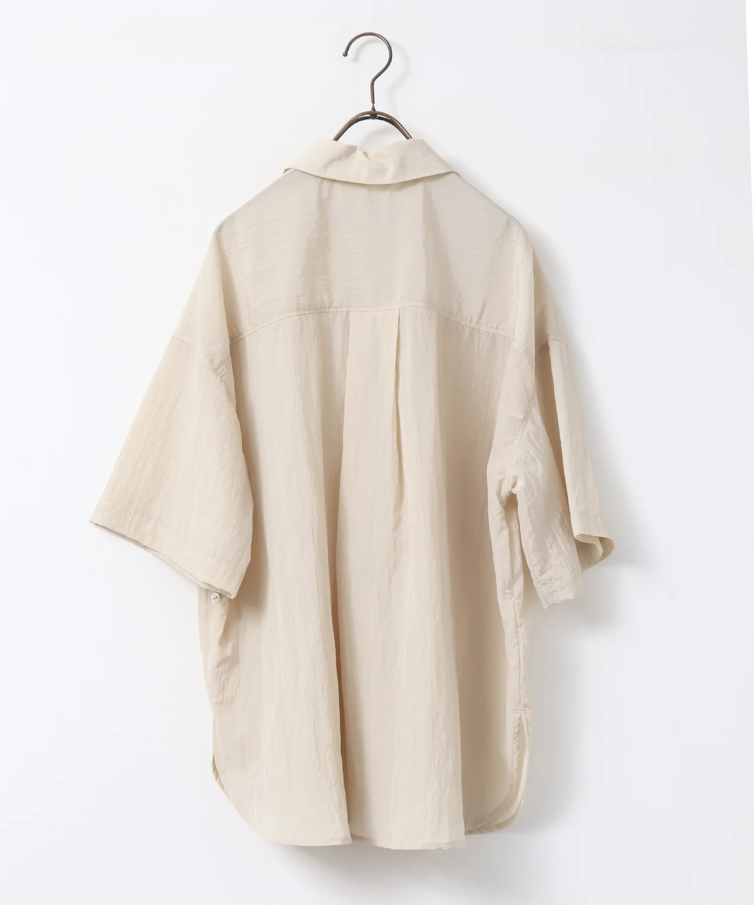 ワッシャー加工 2WAYシャツ