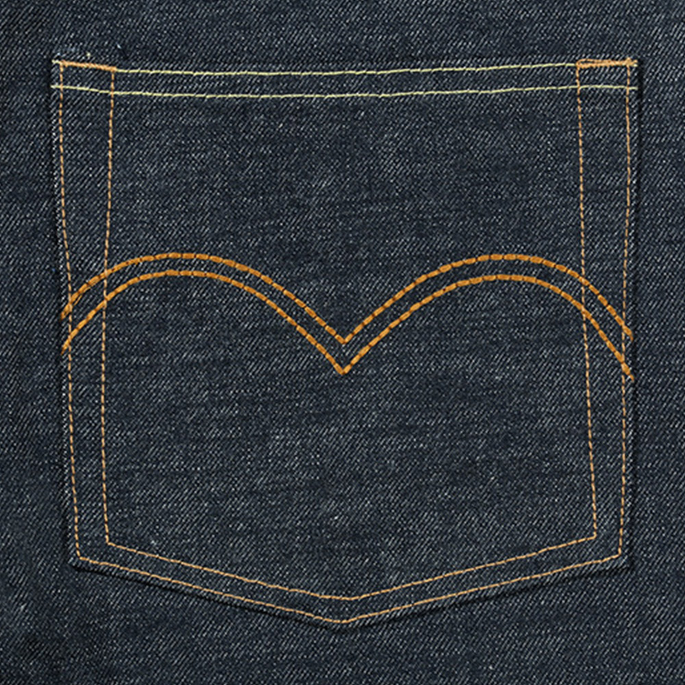 ストレートセルビッジデニム